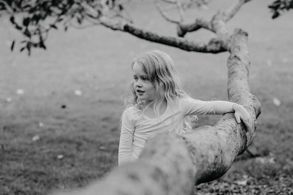Portrait photography session at Cornwall Park