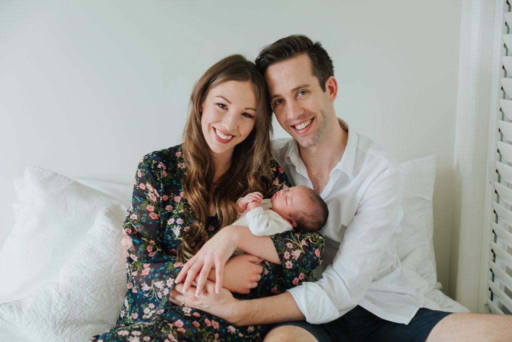 newborn photos with parents